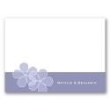 Floral Photo - Victorian Lilac - Thank You Card and Envelope