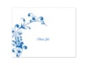 Fancy Flourish Photo - Horizon - Thank You Card and Envelope