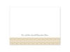 Layers of Color  - Golden - Thank You Card and Envelope