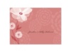 Moonlight Blossoms - Apple - Thank You Card and Envelope