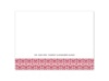 Layers of Color  - Apple - Thank You Card and Envelope
