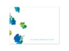 Floral Malibu - Thank You Card and Envelope