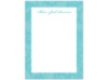 Treasured Jewels Pattern - Pool - Thank You  Card and Envelope