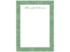 Treasured Jewels Pattern - Clover - Thank You  Card and Envelope
