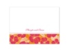 Tropical Floral - Watermelon - Thank You Card and Envelope