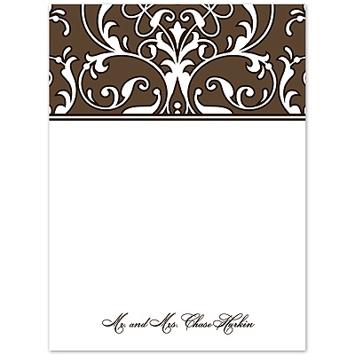 Indulgence - Chocolate - Thank You Card and Envelope