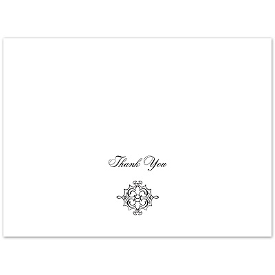 Imperial Byzantine Border - Thank You Card and Envelope