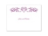 Imperial Filigree Heart - Thank You Card and Envelope