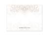 Champagne Rhapsody - Thank You Card and Envelope