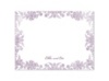 Treasured Jewels - Washed Filigree - Thank You Card and Envelope