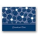 Full Bloom - Marine - Thank You Card and Envelope