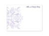 Enchanted Color - Iris - Thank You Card and Envelope