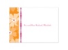 Captivating Floral - Tangerine - Thank You Card and Envelope