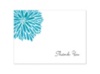 Burst of Love - Malibu - Thank You Card and Envelope