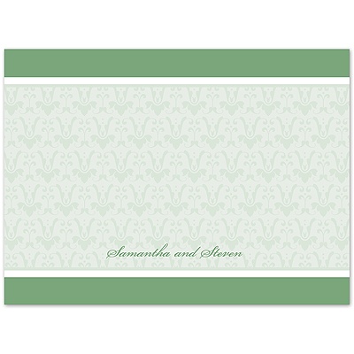 Forever Color - Clover - Thank You Card and Envelope