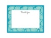 Perfect Paisley Duet - Malibu - Thank You card and Envelope