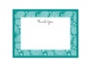 Perfect Paisley Duet - Jade - Thank You card and Envelope