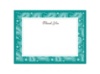 Perfect Paisley - Jade - Thank You Card and Envelope