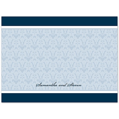Forever Color - Peacock - Thank You Card and Envelope