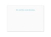 Digital White - Thank You Card and Envelope