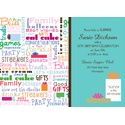Spread the Word - Birthday Invitation