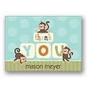 Party Monkeys - Thank You Card