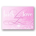 Faith, Hope, Love - Pink