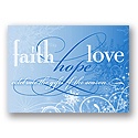 Faith, Hope, Love - Blue