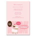 Fluffy Friends - Birthday Invitation