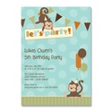 Party Monkeys - Birthday Invitation