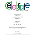 Time to Celebrate - Party Invitation