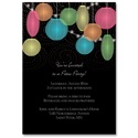 Japanese Lanterns - Party Invitation