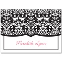 Elegant Damask - Note Card