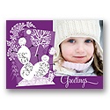 Jolly Snowmen - Purple - 2 photos