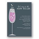 Ring in the New Year Party Invitation