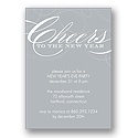 Cheers to the New Year Party Invitation