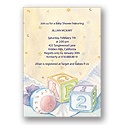 Baby Blocks - Baby Shower Invitation