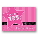 Rock Star - Thank You Card