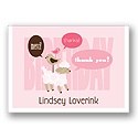 Fluffy Friends - Thank You Card