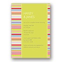 Wild Stripes - Bridal Shower Invitation