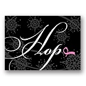 Hope Snowflakes - Pink