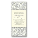 Vintage Damask Invitation - Stainless