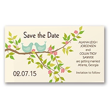 Feathered Friends Save the Date