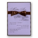 Orchid Layered Invitation