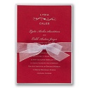 Merlot Layered Invitation