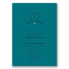 Peacock Wedding Invitation