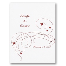 Heartstrings Wedding Invitation