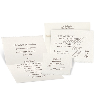 Proud Heritage Wedding Invitation