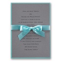Pewter Layered Invitation