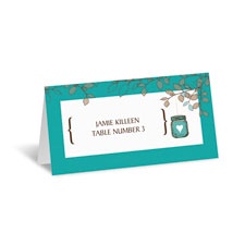 Jar Lantern Place Card